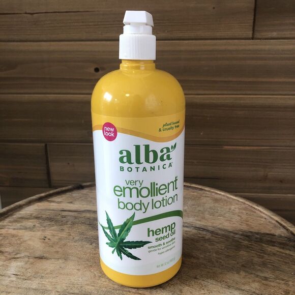 Alba Botanica Very Emollient Body Lotion Smooth And Soothe 32 Oz